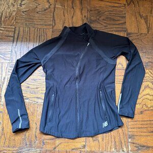 Women's New Balance Anticipate Zip-Up Jacket Black SZ Small WJ81115